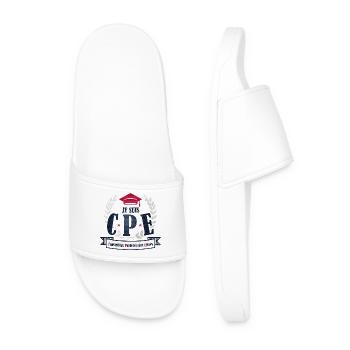 CPE - Claquettes Homme - blanc - Devant