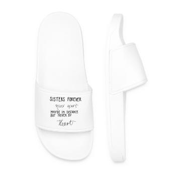 SISTERS FOREVER - Men’s Pool Sliders - white - Front