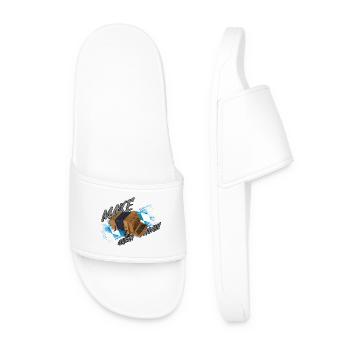 Rendre Ziach GRAND à NOUVEAU | ZiachON ! - Claquettes Homme - blanc - Devant