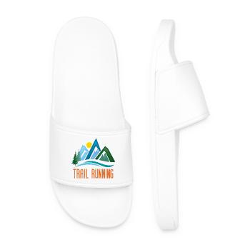 Trail Running - Claquettes Homme - blanc - Devant