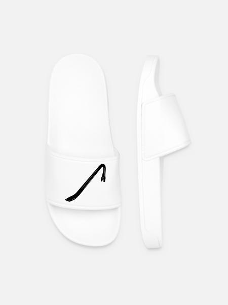 Crowbar a crowbar - Men’s Pool Sliders - white