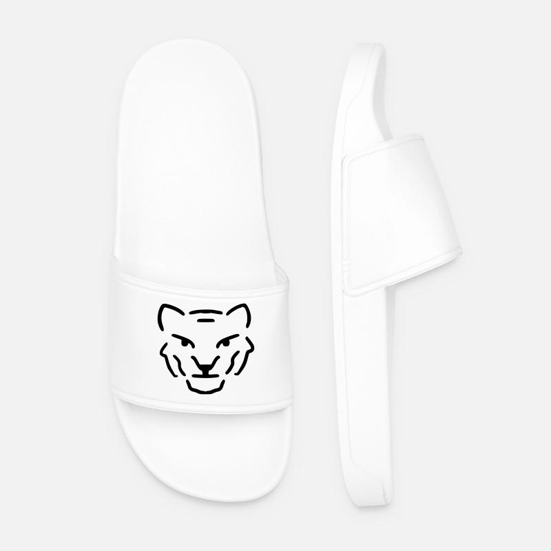 Tiger - Men’s Pool Sliders - white