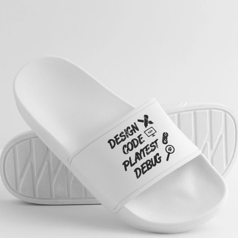 Design Code Playtest Debug Men’s Pool Sliders