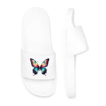 Papillon - Claquettes Homme - blanc - Devant