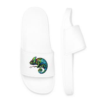 Caméléon - Claquettes Homme - blanc - Devant