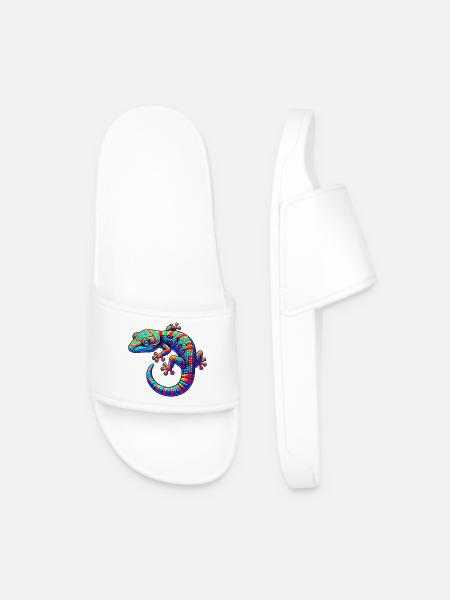 Gecko - Men’s Pool Sliders - white