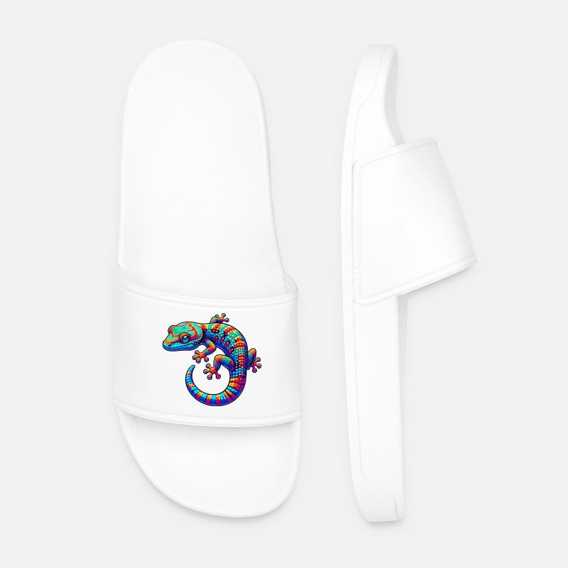 Gecko - Men’s Pool Sliders - white
