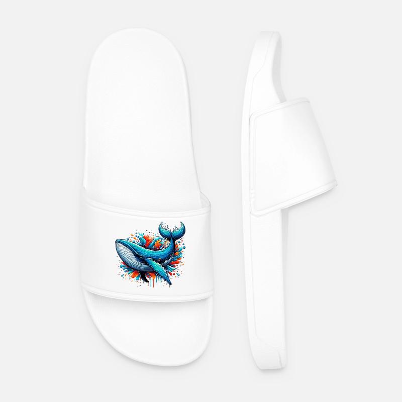 Whale - Men’s Pool Sliders - white