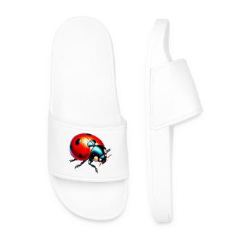 Coccinelle - Claquettes Homme - blanc - Devant