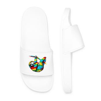 Paresse - Claquettes Homme - blanc - Devant