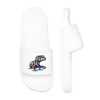Gecko - Claquettes Homme - blanc - Devant
