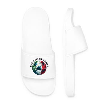 Football italien - Claquettes Homme - blanc - Devant