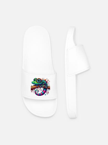 Gecko - Men’s Pool Sliders - white