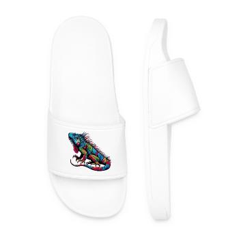Iguane - Claquettes Homme - blanc - Devant