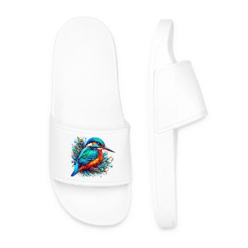 Kingfisher - Men’s Pool Sliders - white - Front