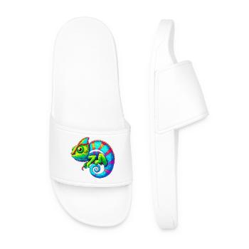Chameleon - Men’s Pool Sliders - white - Front