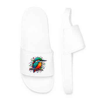 Martin-pêcheur - Claquettes Homme - blanc - Devant