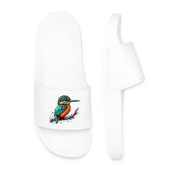 Martin-pêcheur - Claquettes Homme - blanc - Devant