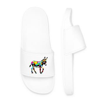 Donkey Mule - Men’s Pool Sliders - white - Front