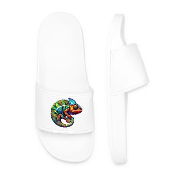 Chameleon - Men’s Pool Sliders - white - Front