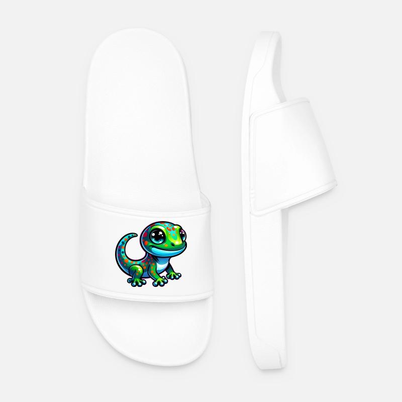Gecko - Men’s Pool Sliders - white