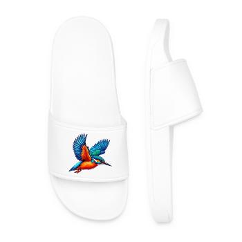 Kingfisher - Men’s Pool Sliders - white - Front