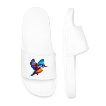 Martin-pêcheur - Claquettes Homme - blanc - Devant