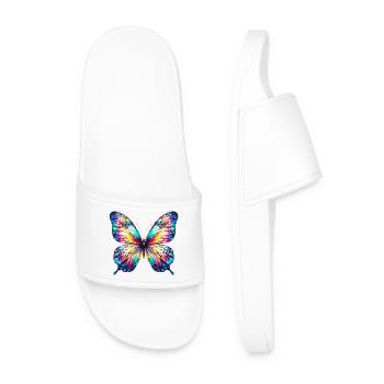 Papillon - Claquettes Homme - blanc - Devant