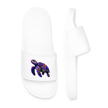 Turtle - Men’s Pool Sliders - white - Front
