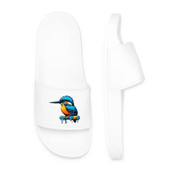 Martin-pêcheur - Claquettes Homme - blanc - Devant