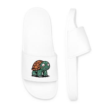 Turtle - Men’s Pool Sliders - white - Front