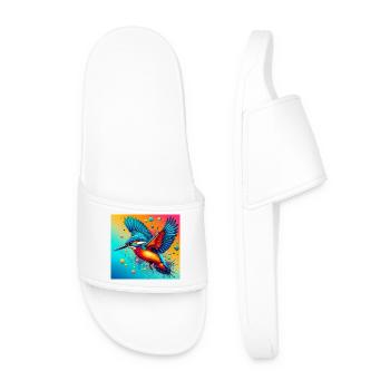 martin-pêcheur - Claquettes Homme - blanc - Devant