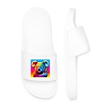 Koala - Men’s Pool Sliders - white - Front