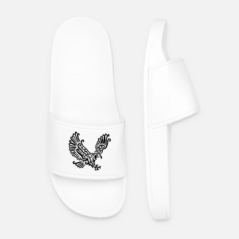 Aigle noir - Claquettes Homme - blanc