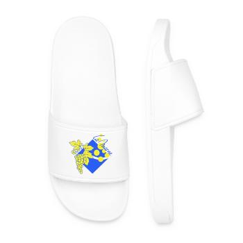 Logo revisited the Marne - Men’s Pool Sliders - white - Front