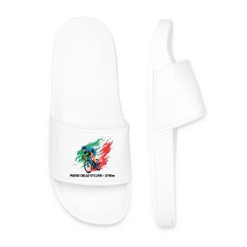 Passage dello Stelvio Grimpeur Colour Burst - Claquettes Homme - blanc - Devant