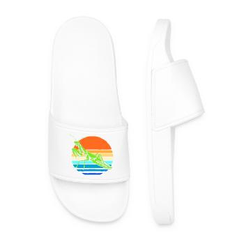 Worshipper Mantis Mantis - Men’s Pool Sliders - white - Front