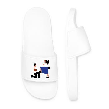 Šij, luby šewco šij... - Men’s Pool Sliders - white - Front