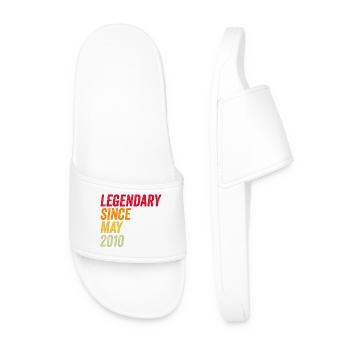 16e anniversaire 16 ans mai 2010 - Claquettes Homme - blanc - Devant