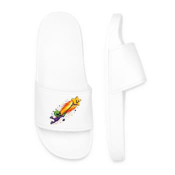 Aventure de la fusée Alien Star - Claquettes Homme - blanc - Devant