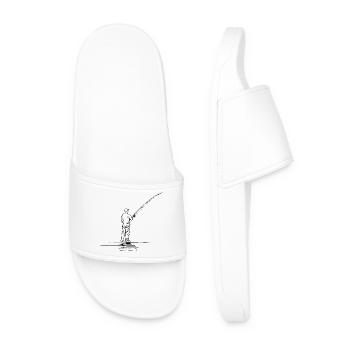Fischer Drawing - Men’s Pool Sliders - white - Front