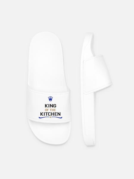 cook on - Men’s Pool Sliders - white