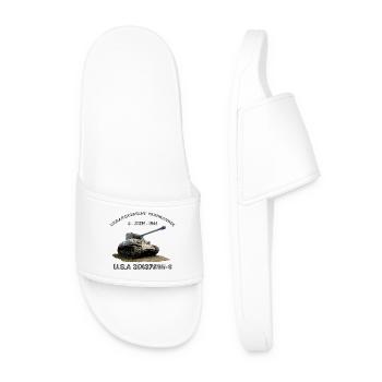 LANDING NORMANDY Louis RUNEMBERG © Adagp - Men’s Pool Sliders - white - Front