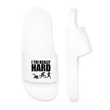 Triathlon - Claquettes Homme - blanc - Devant