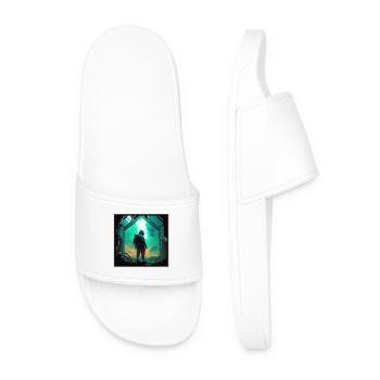 Apocalypse Laboratory - Men’s Pool Sliders - white - Front