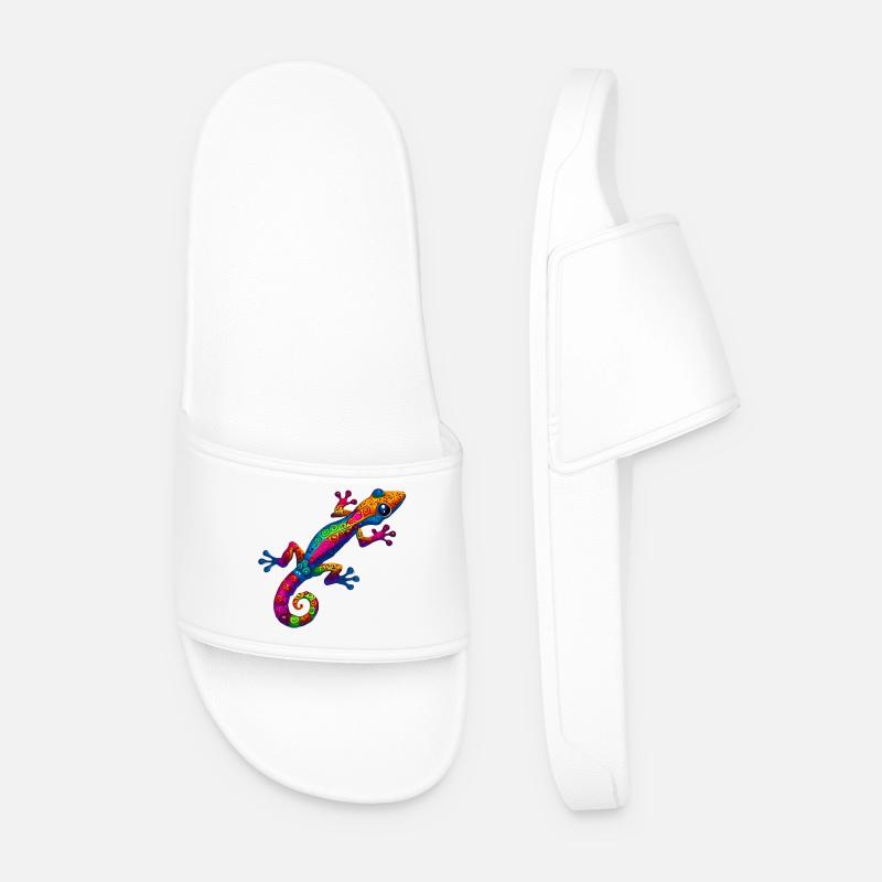 Gecko - Men’s Pool Sliders - white