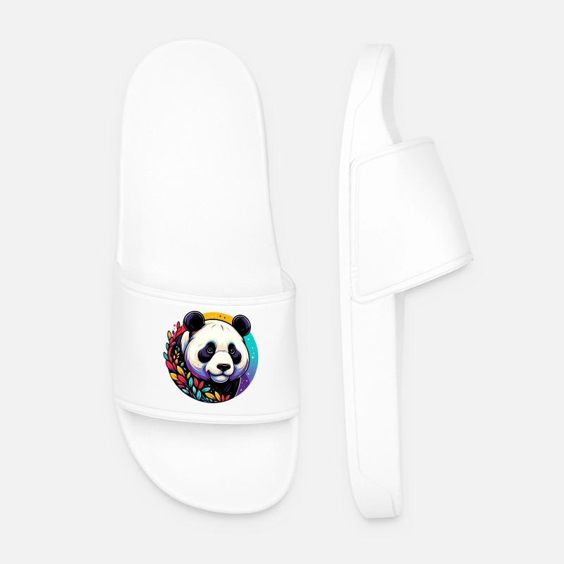 Panda - Men’s Pool Sliders - white