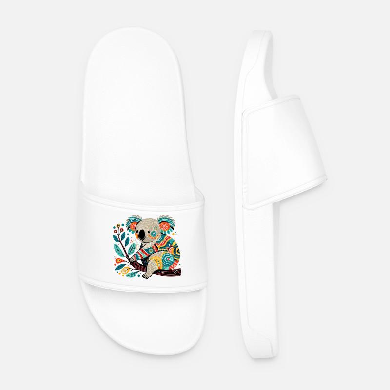 Koala - Men’s Pool Sliders - white