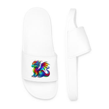 Dragon - Claquettes Homme - blanc - Devant