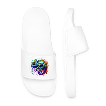 Chameleon - Men’s Pool Sliders - white - Front